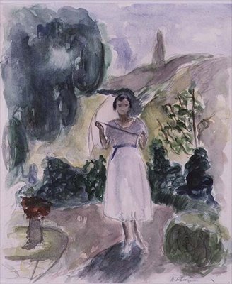 The Walk (akvarel) af Henri Lebasque