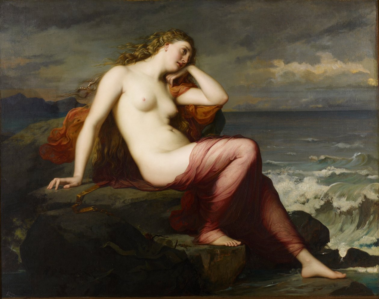 Kalypso af Henri Lehmann