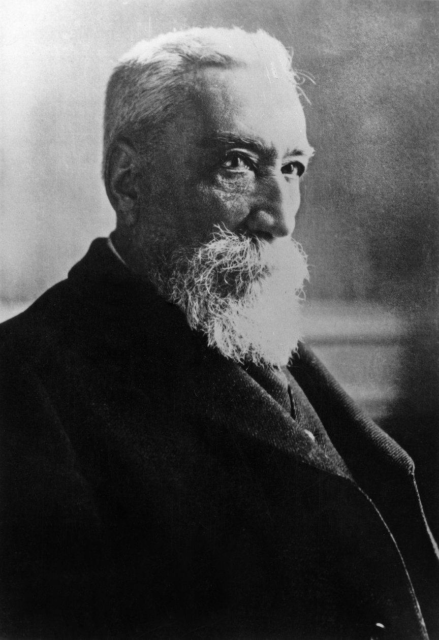 Anatole France (1844-1924) fransk forfatter, foto af Henri Manuel af Henri Manuel