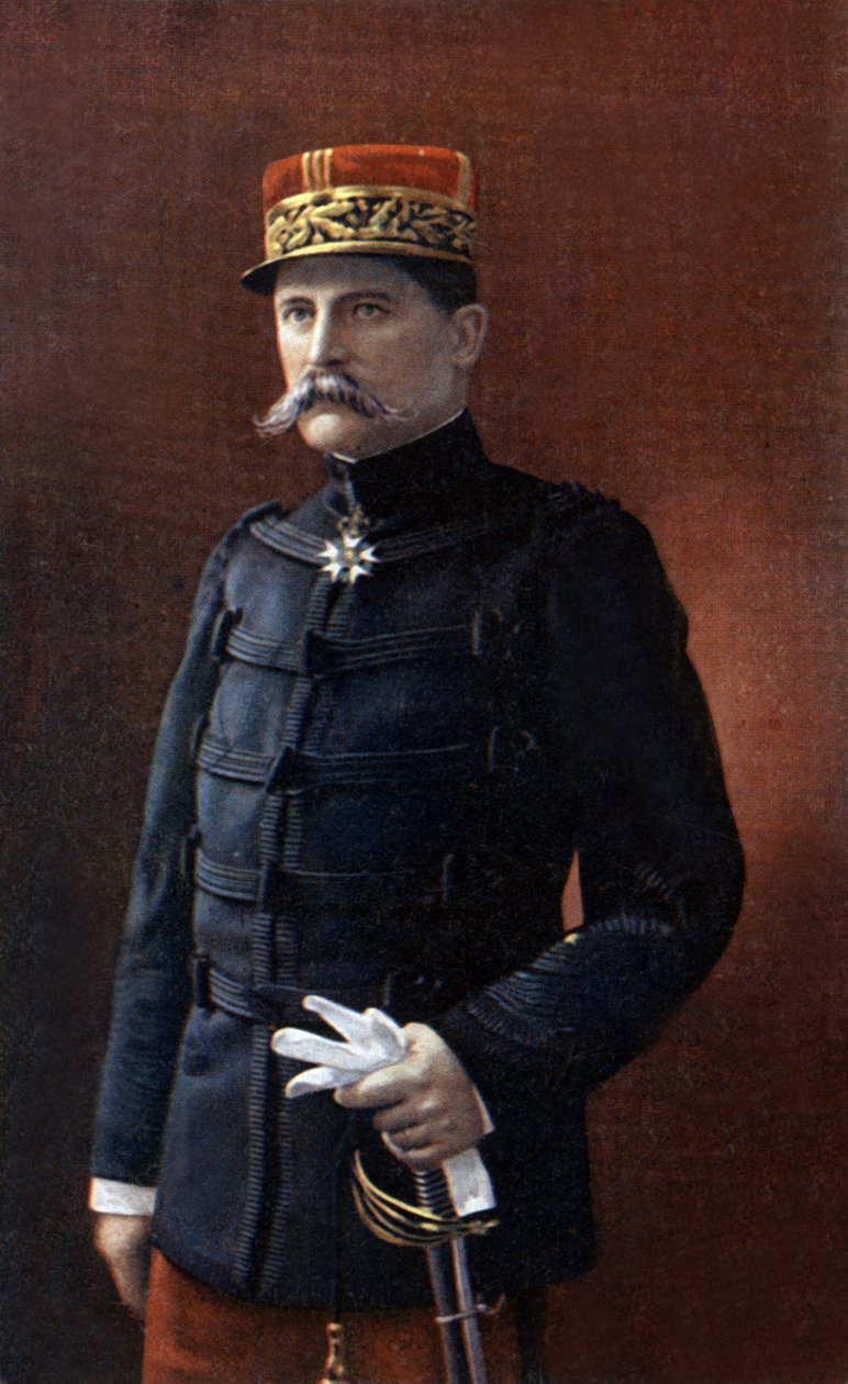 General Auguste Hirschauer, general under WW1, foto af Henri Manuel af Henri Manuel