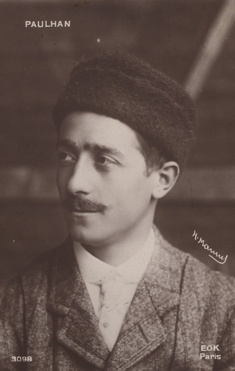 Louis Paulhan (s/h-foto) af Henri Manuel