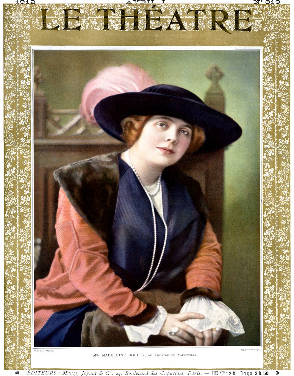 Madeleine Dolley af Henri Manuel