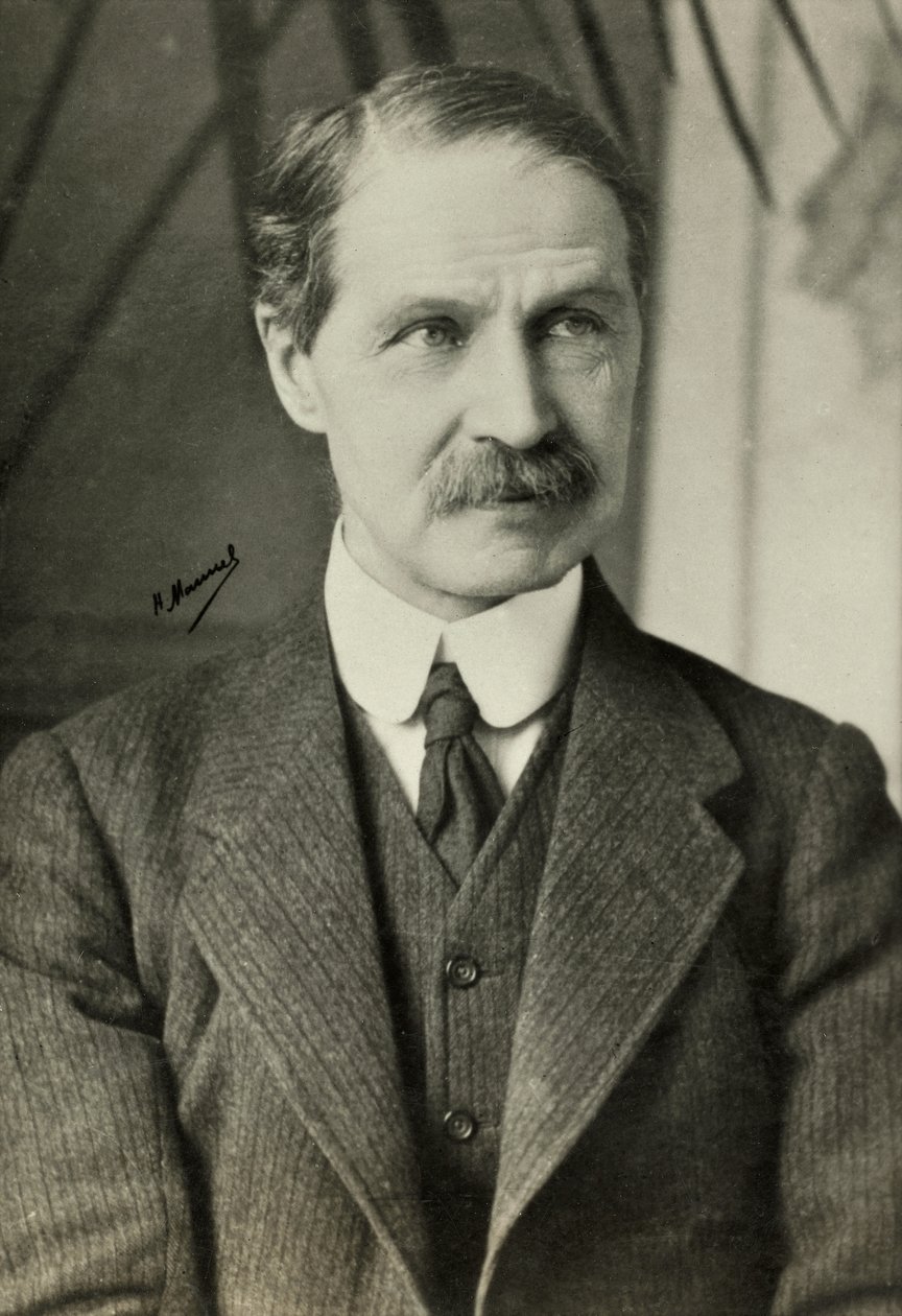 Portræt af Andrew Bonar Law (foto) af Henri Manuel