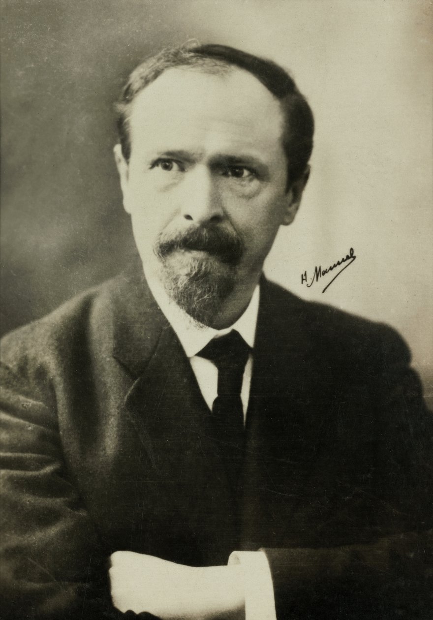 Portræt af Eugene Emile Letailleur dit Lysis (foto) af Henri Manuel