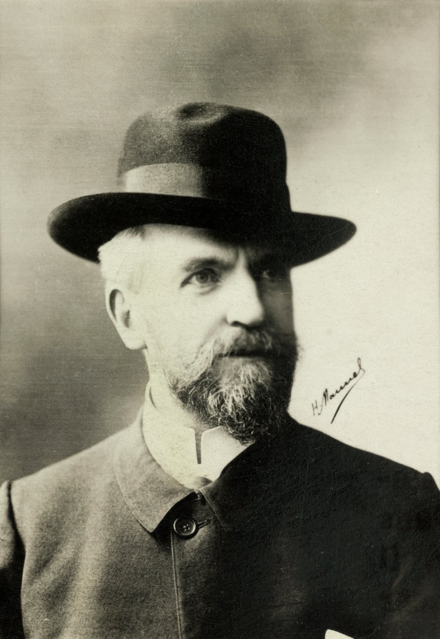 Portræt af Georges Alexandre (foto) af Henri Manuel