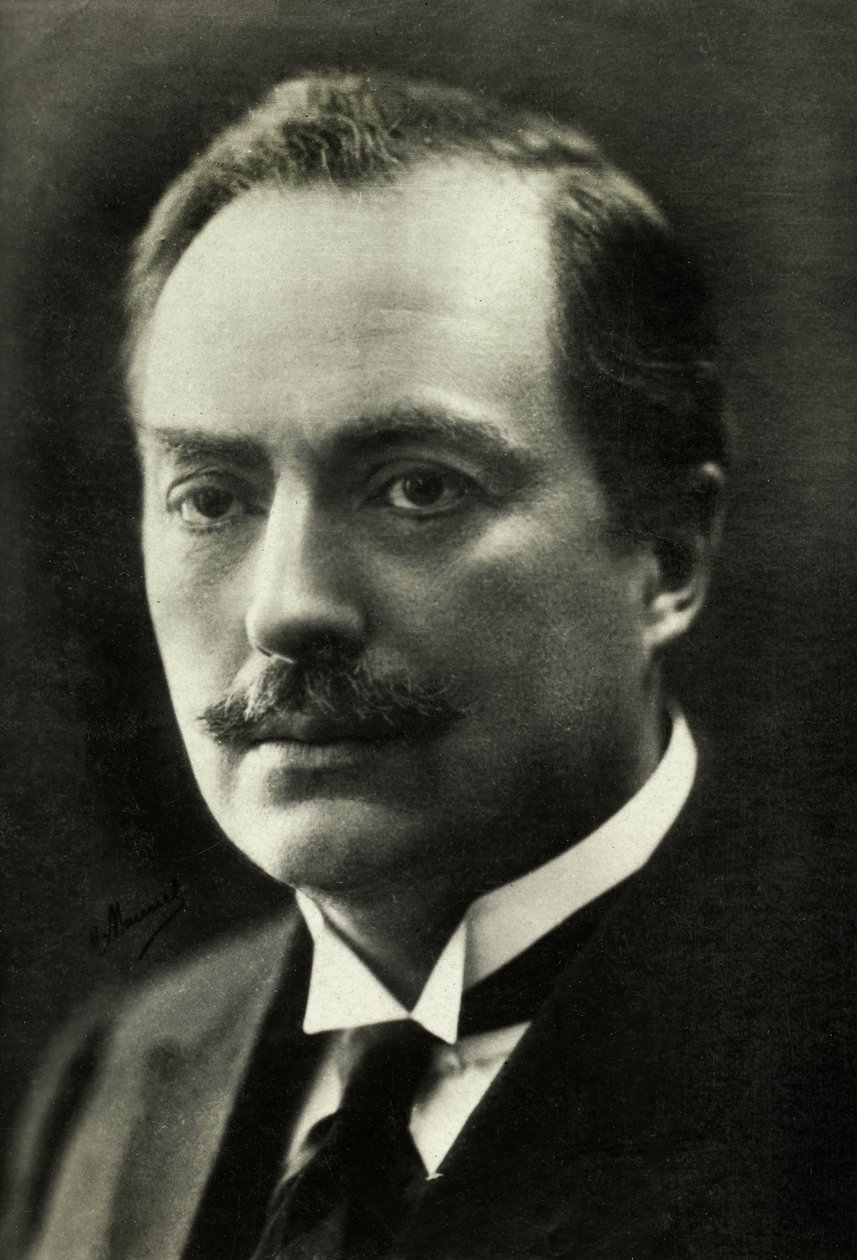 Portræt af Ludovic Naudeau (foto) af Henri Manuel
