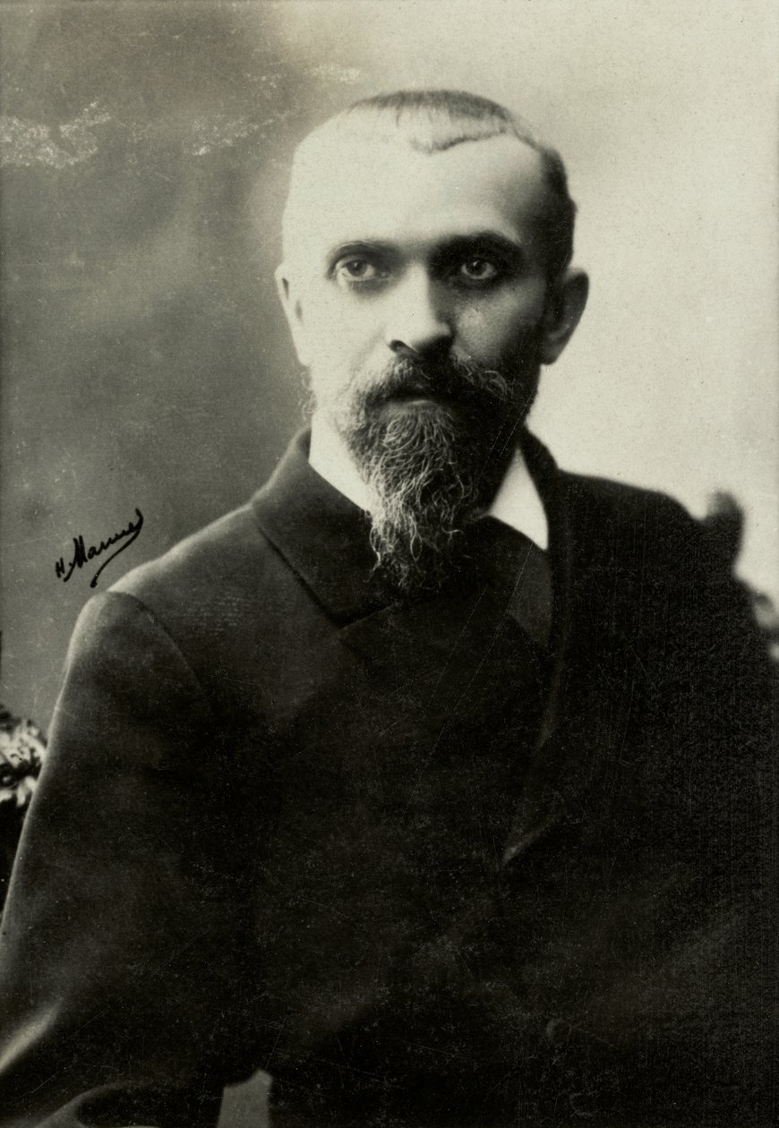 Portræt af rene Doumic (foto) af Henri Manuel