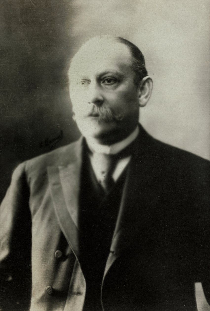 Portræt af Marquis de Segur (foto) af Henri Manuel