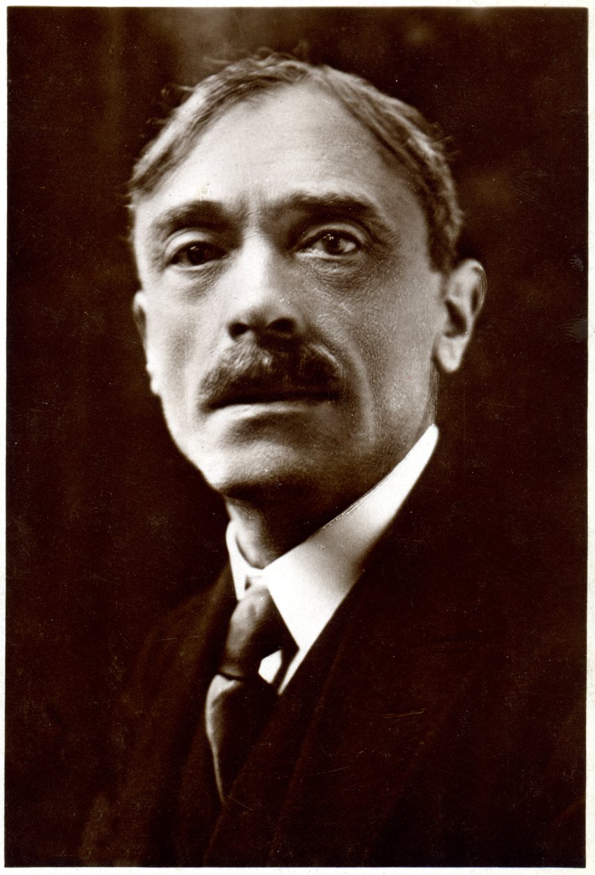Den franske forfatter Paul Valery, ca. 1920-30 (s/h-foto) af Henri Manuel
