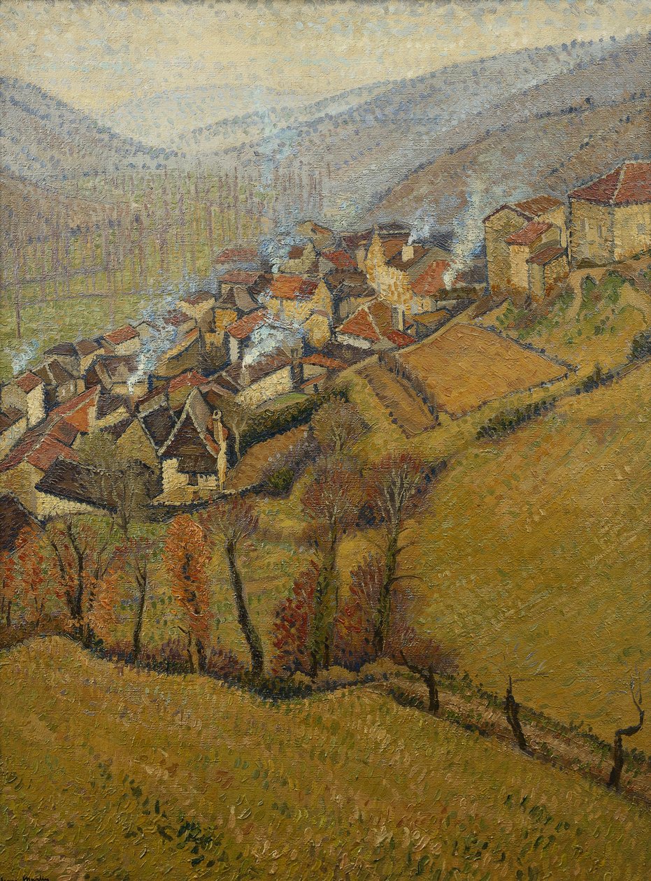 La Bastide du Vert, november, af Henri Martin