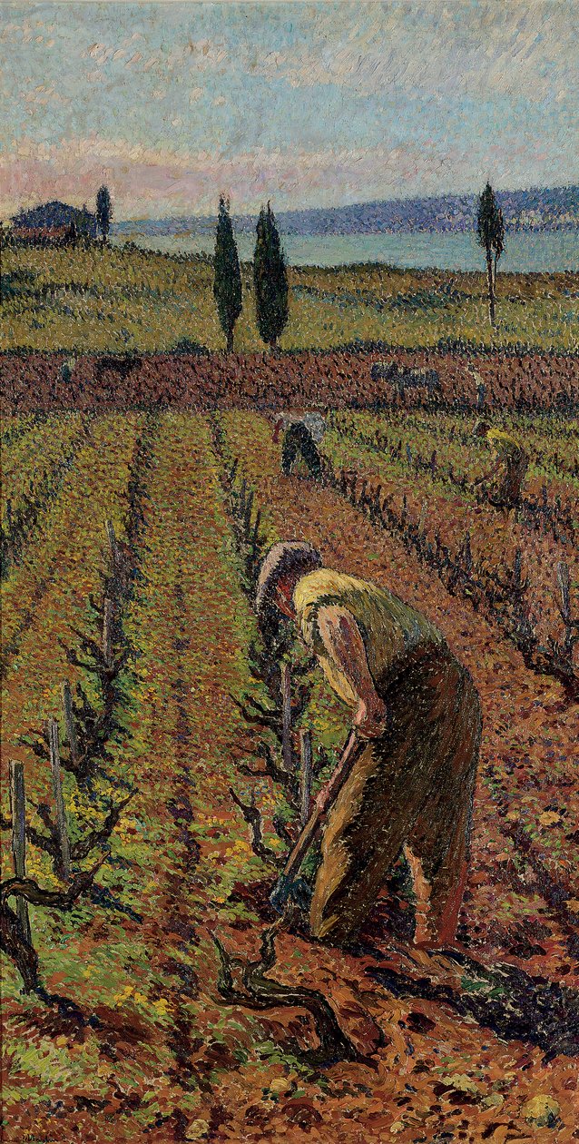 Kultivatoren, ca. 1925 af Henri Martin