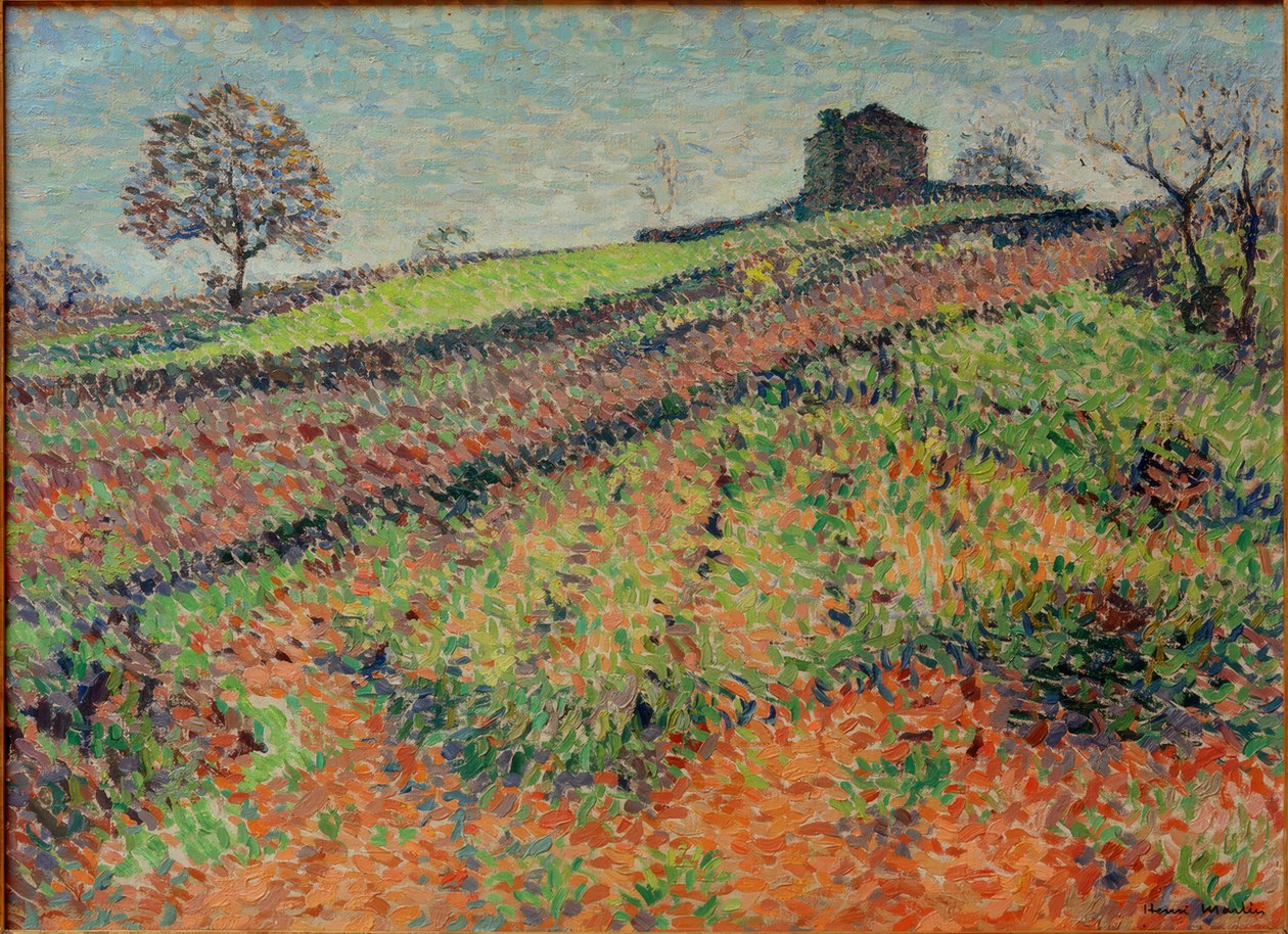 Landskabet af Henri Martin
