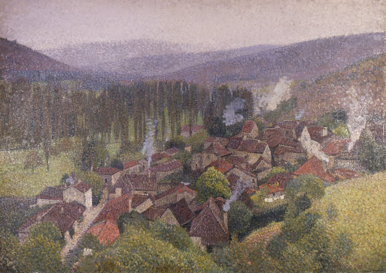 Udsigt over Bastide af Henri Martin