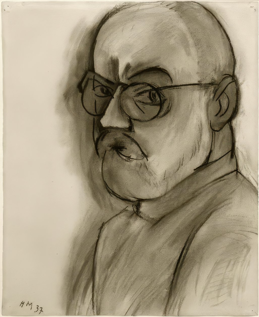 Selvportræt af Henri Matisse