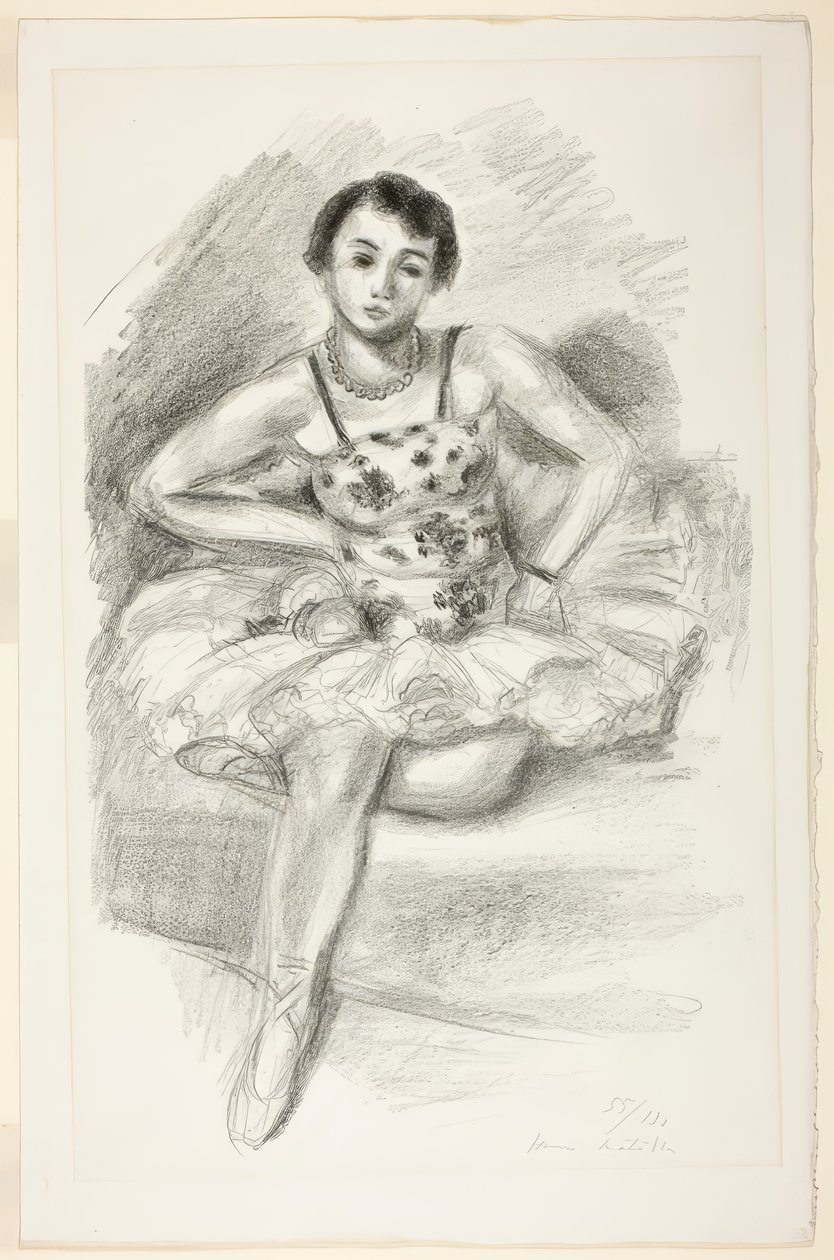 Balletdanser, fra Ten Dancers af Henri Matisse
