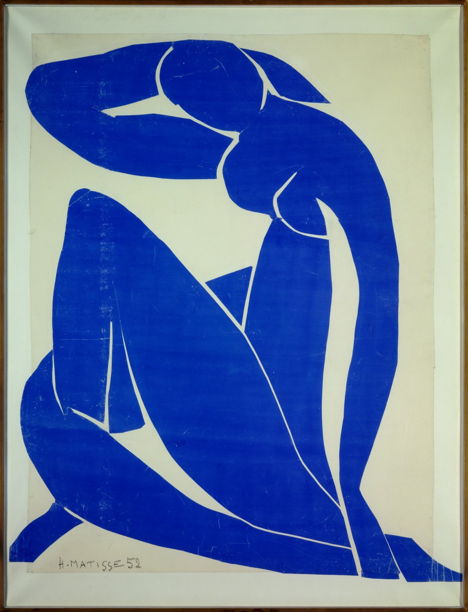 Blå nøgen II af Henri Matisse