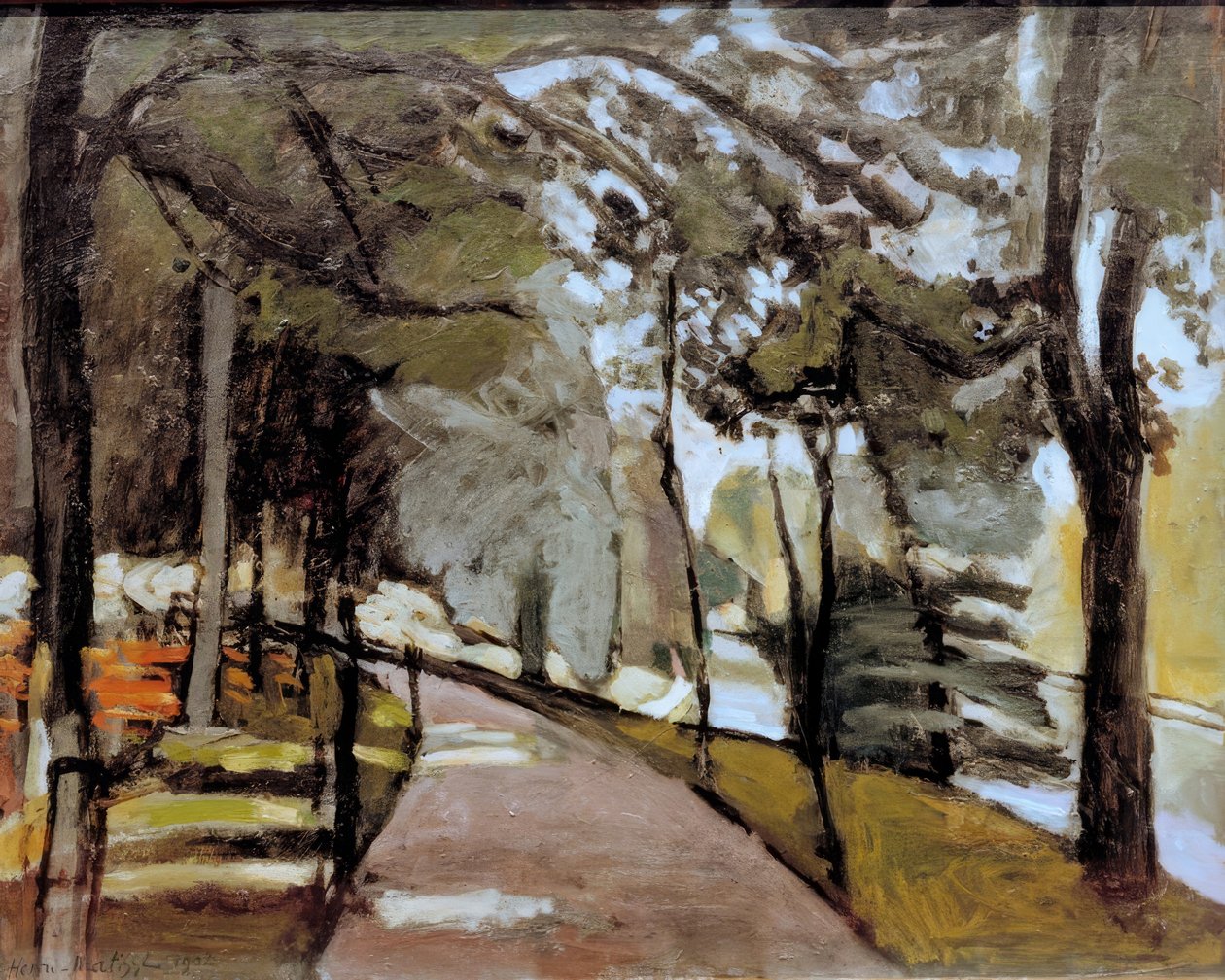 Bois de Boulogne af Henri Matisse