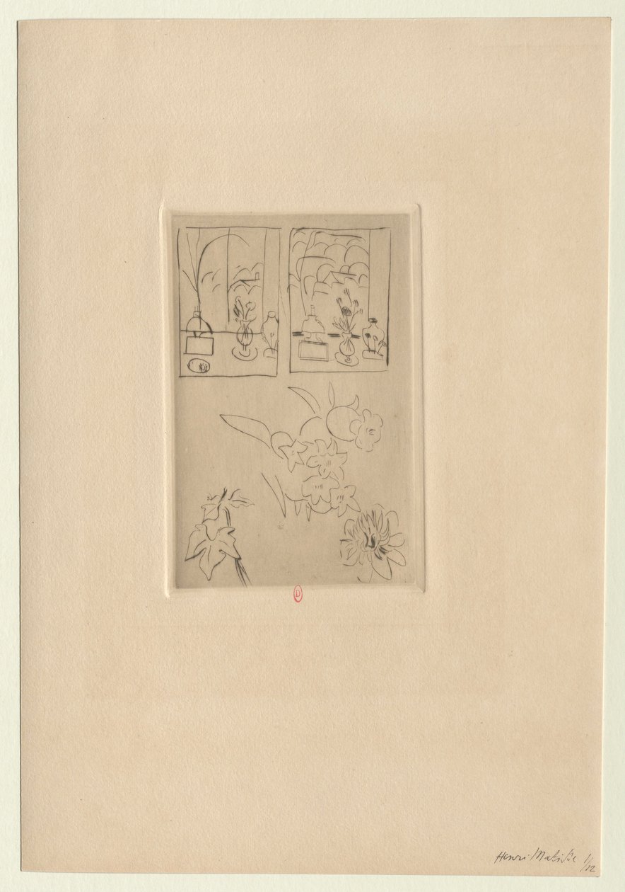 Klokkeblomster af Henri Matisse