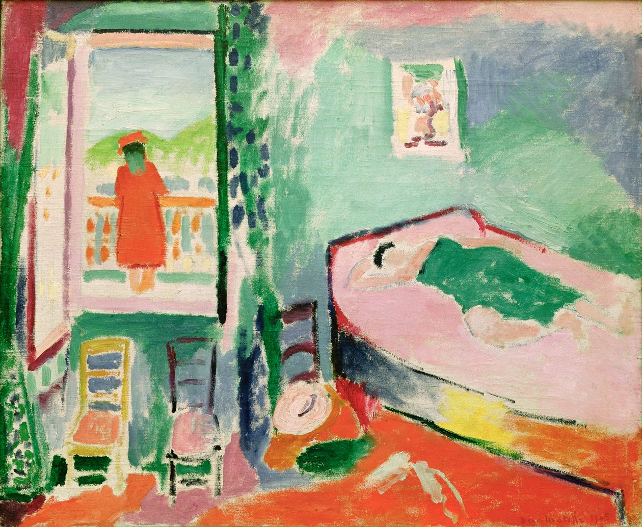 Collioure interiør af Henri Matisse