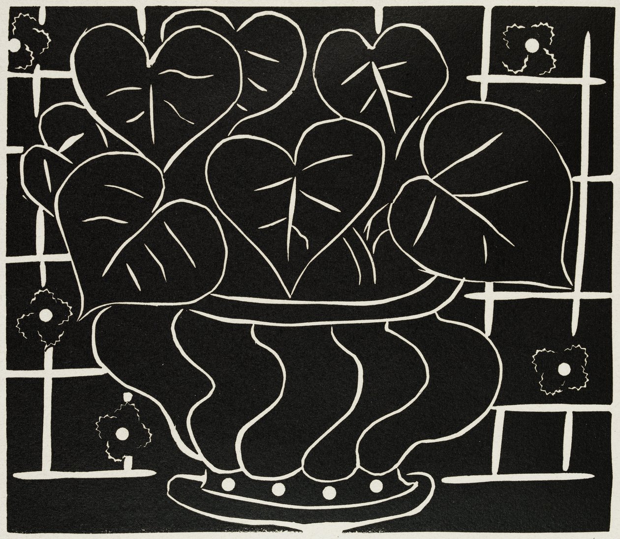 Corbeille de begonias I af Henri Matisse