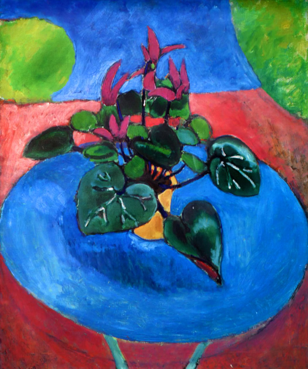 Lilla cyklamen af Henri Matisse