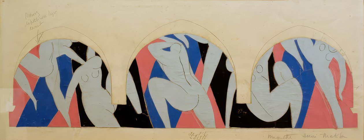 Dans i Paris, undersøgelse af Henri Matisse