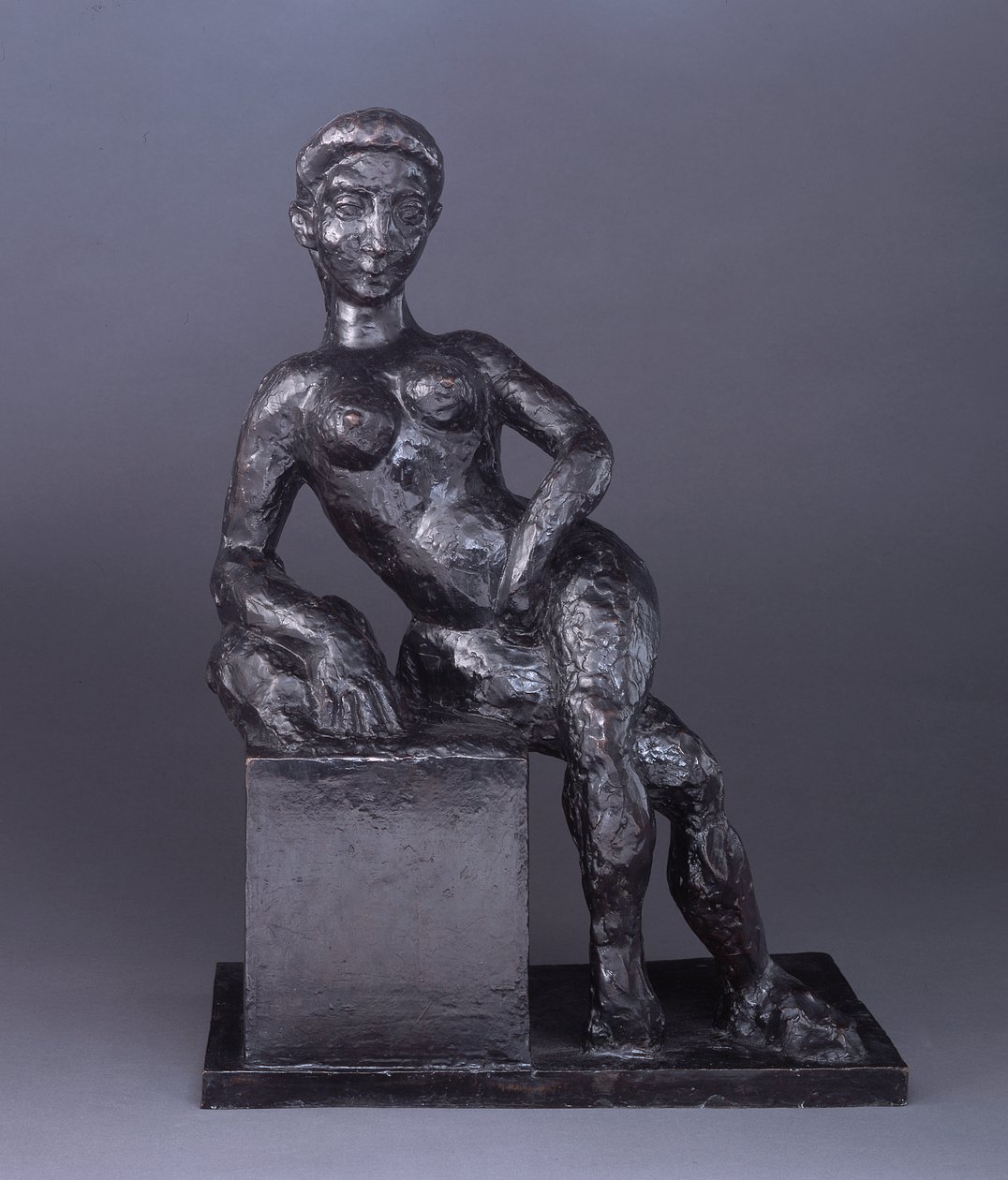 Dekorativ figur, august 1908, støbt 1954 (bronze) af Henri Matisse