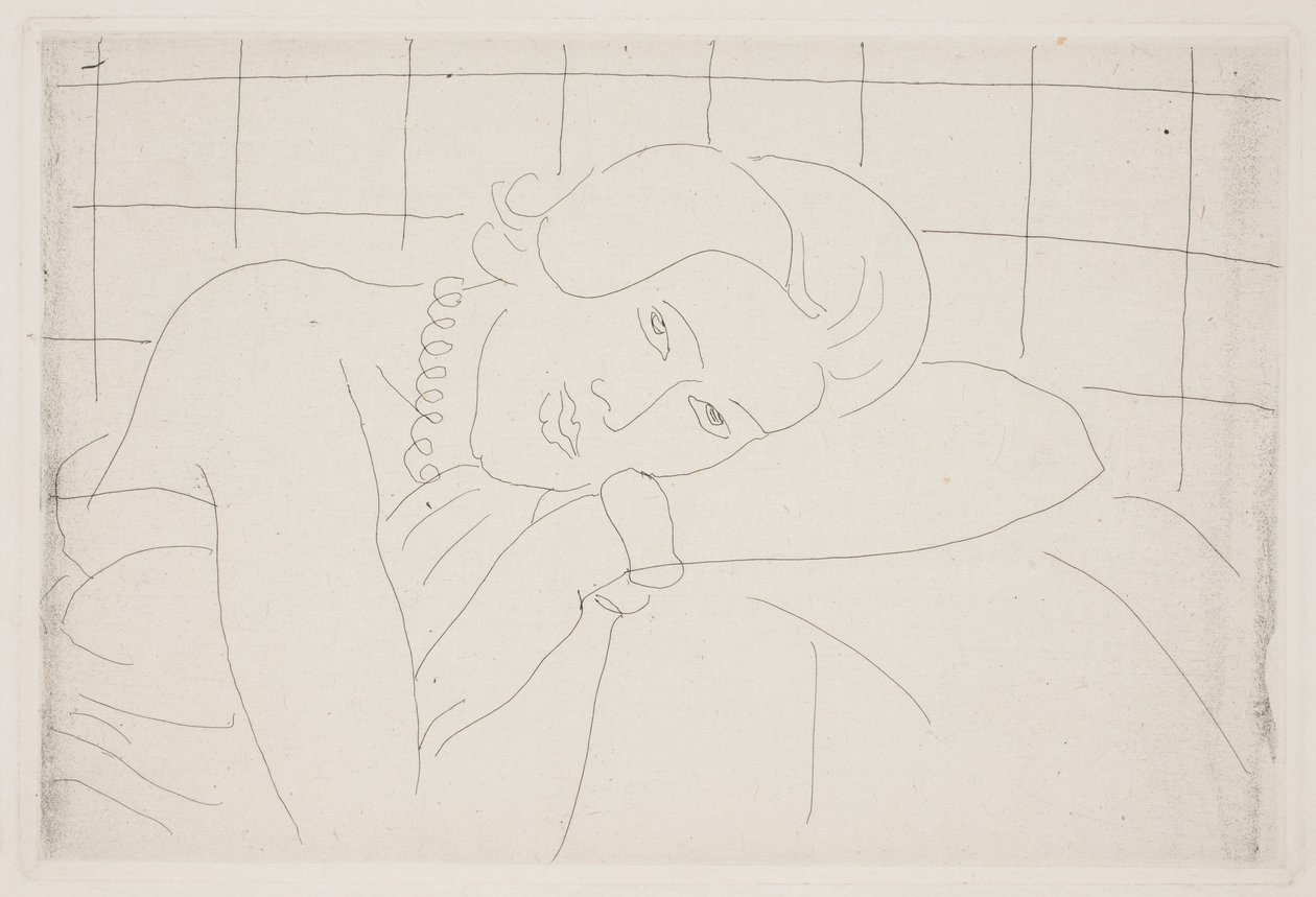 Kvinde med halskæde af Henri Matisse