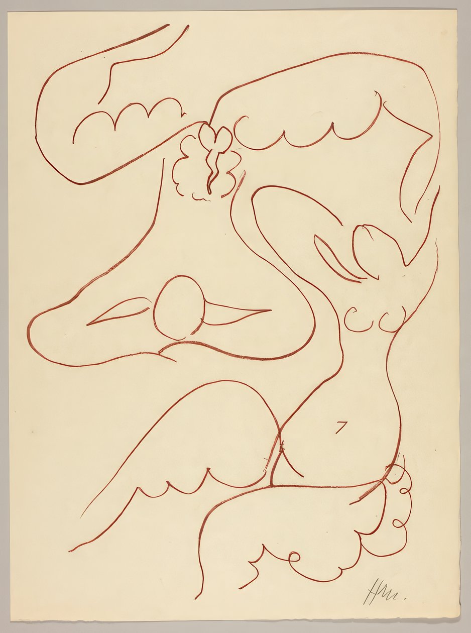 Et udvalg af Ronsards Amours af Henri Matisse