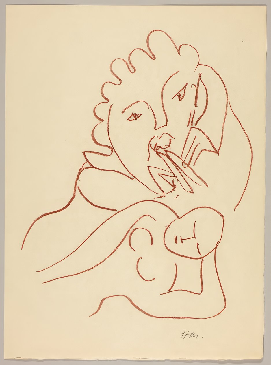 Et udvalg af Ronsards Amours af Henri Matisse