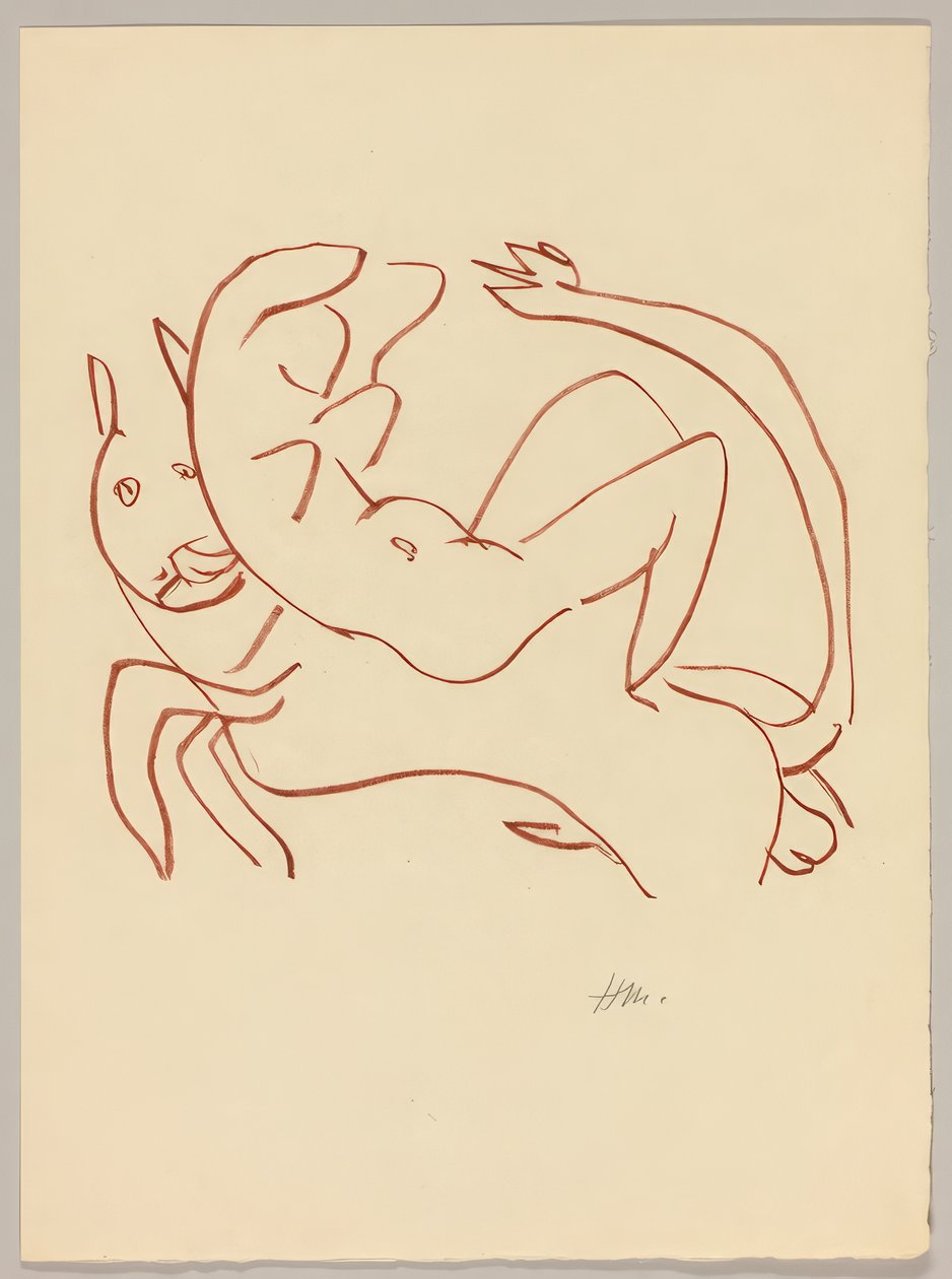 Et udvalg af Ronsards Amours af Henri Matisse
