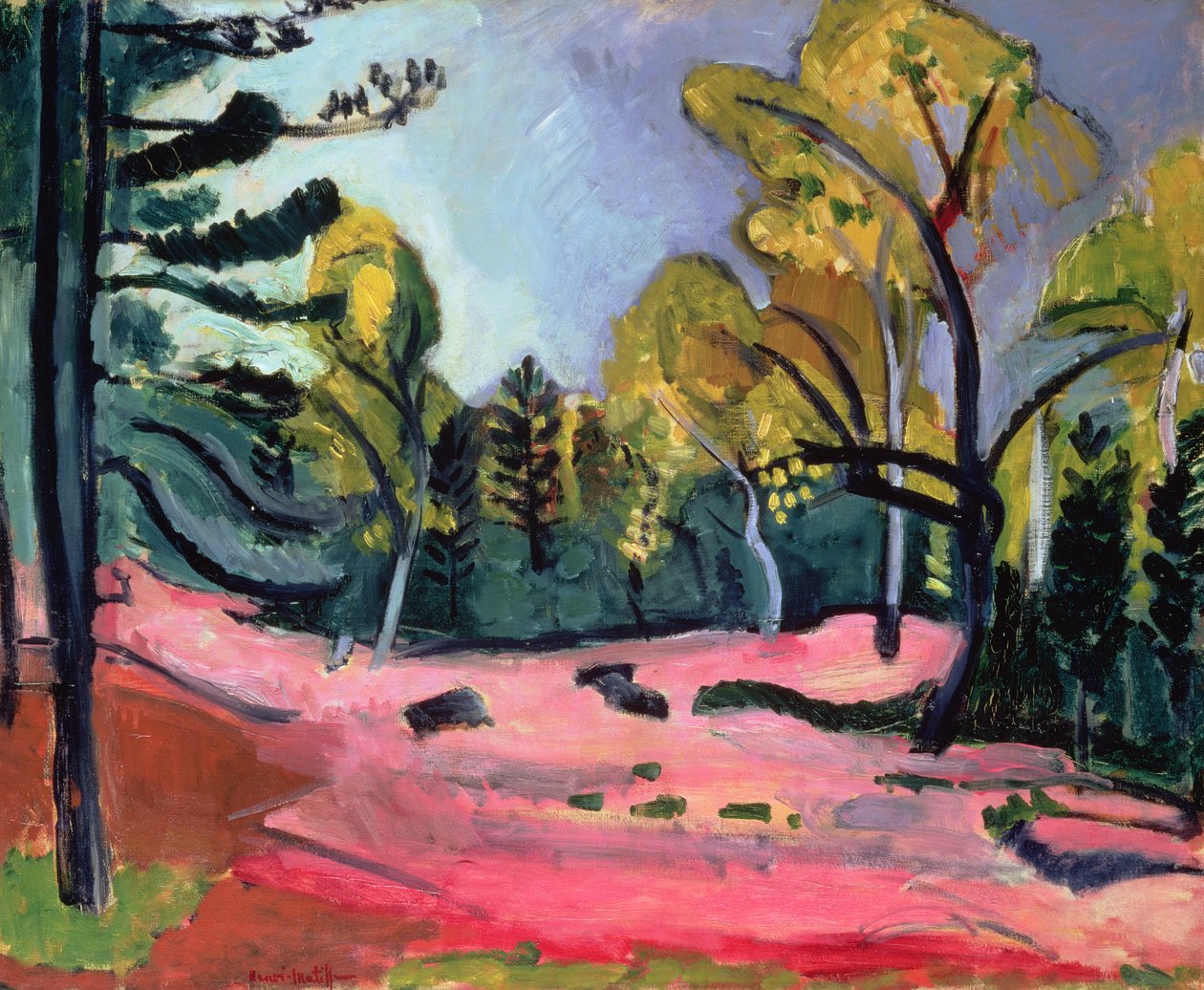 Fontainebleau-skoven af Henri Matisse