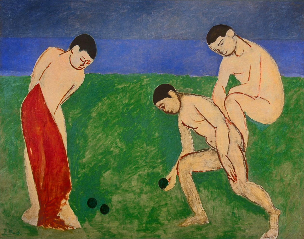 Spil med bolde af Henri Matisse