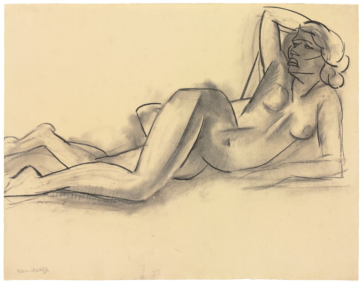 Flot nøgenbillede af Henri Matisse