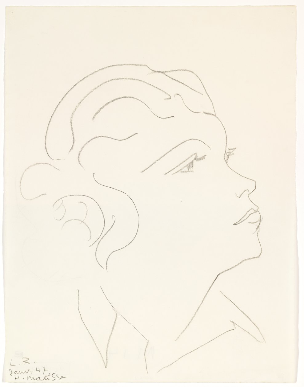 Leder af L.R. af Henri Matisse