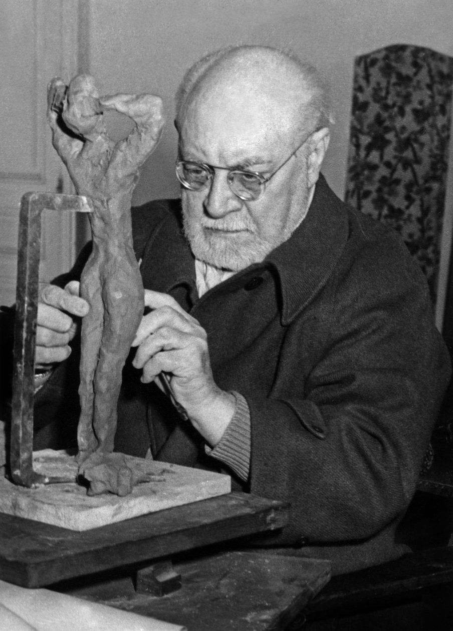 Henri Matisse (1869-1954) Fransk maler Ici A Nice (Cote D