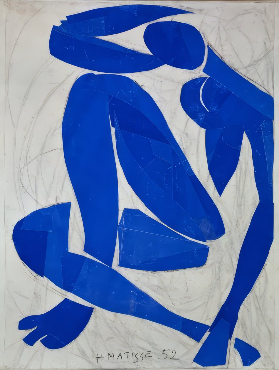 Henri Matisse / Blå nøgen IV af Henri Matisse