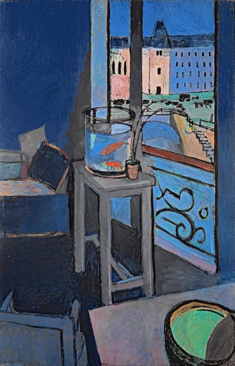 Interiør, Guldfiskeskålen af Henri Matisse