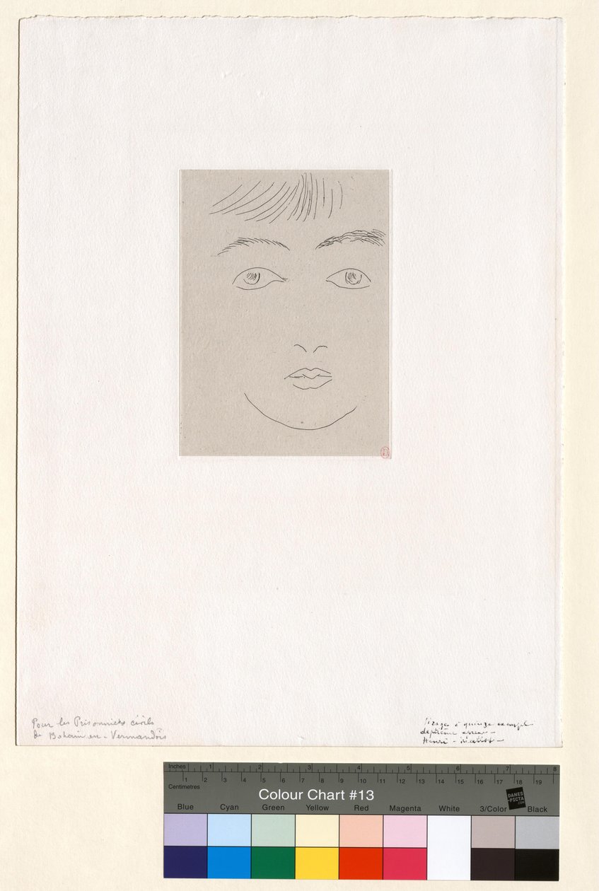 Josette Gris (serafisk) af Henri Matisse
