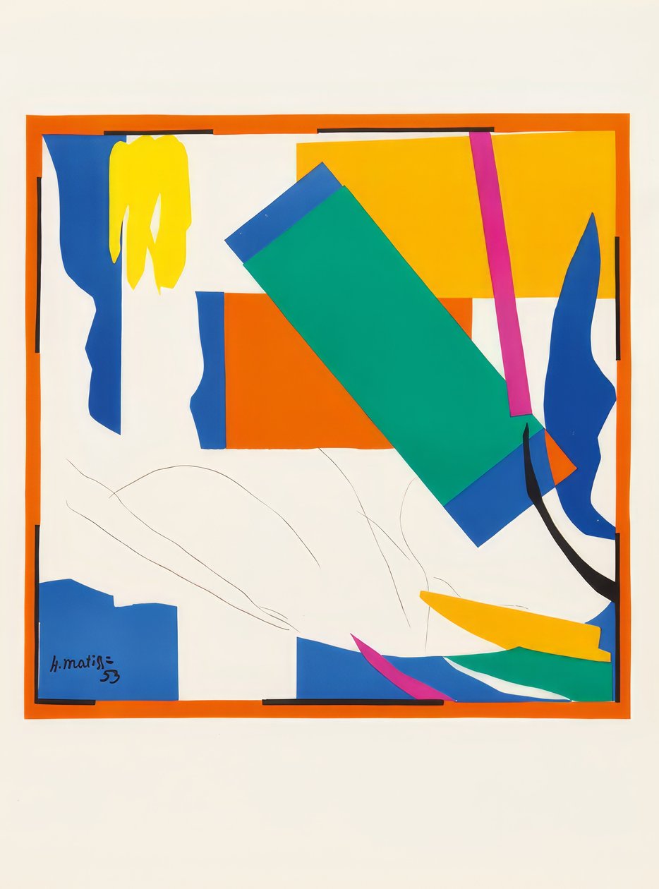 Konvolut af otte farvelitografier af Henri Matisse