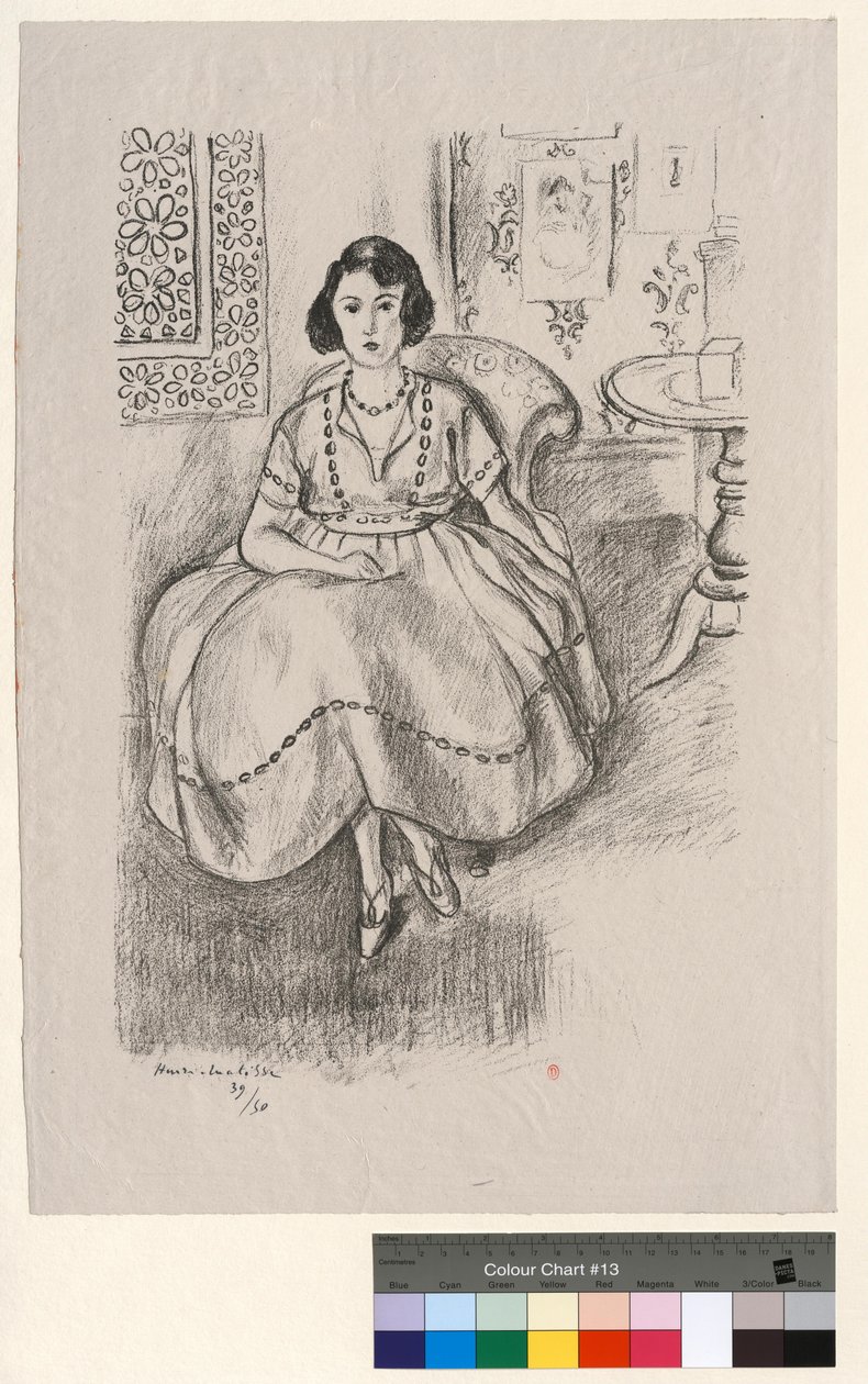 Organdi-kjolen af Henri Matisse