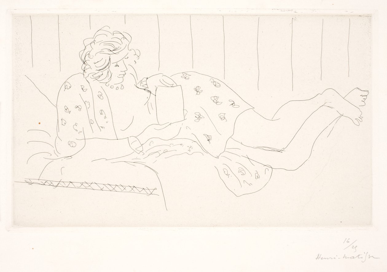 Brevet af Henri Matisse