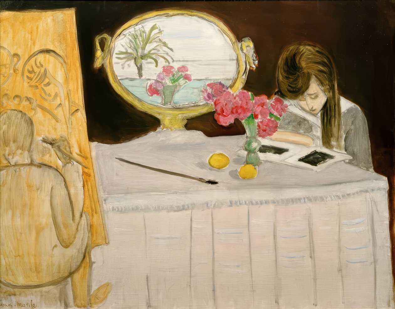 Maleri-sessionen af Henri Matisse