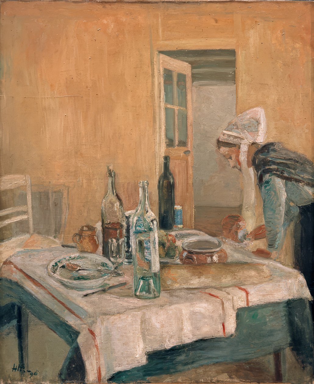 Den bretonske servitrice af Henri Matisse