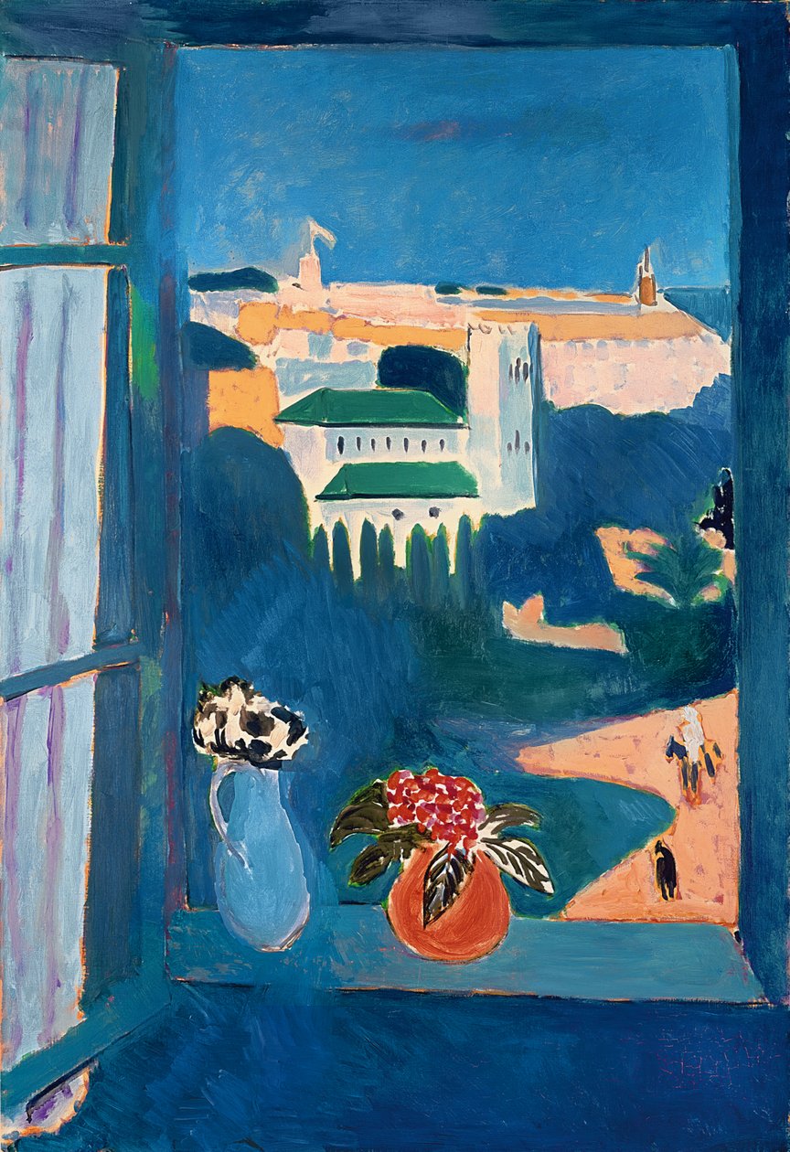 Landskab set fra et vindue af Henri Matisse