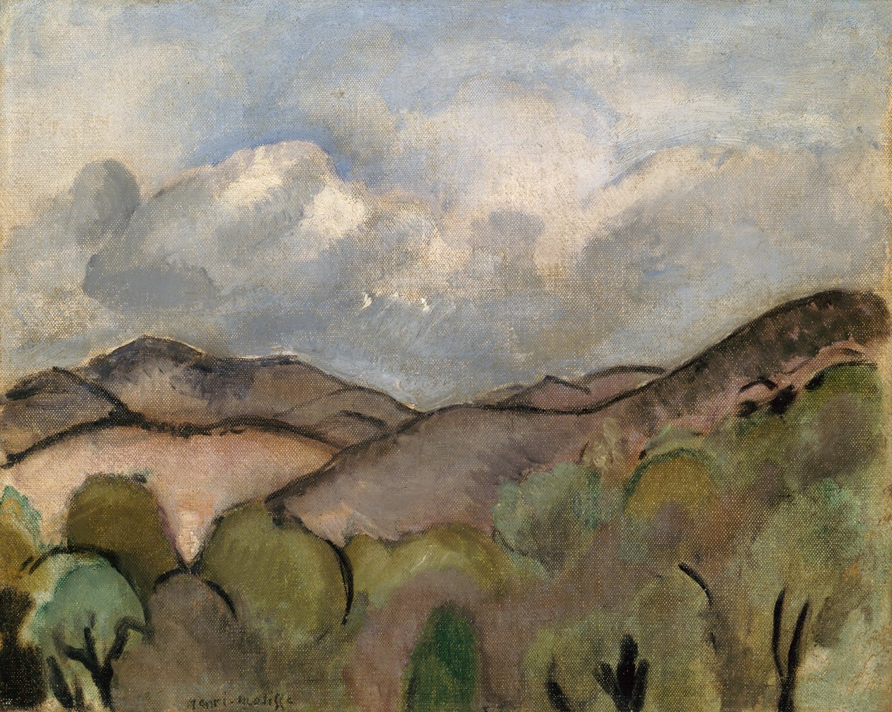 Mont Chauve i Nice af Henri Matisse