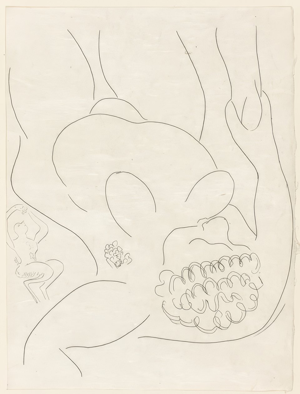 Le Pitre Châtié, plade fire fra Poesies de Mallarmé af Henri Matisse