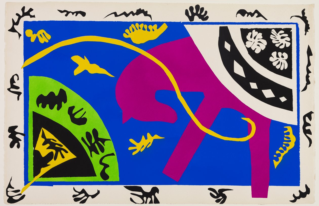 Hesten, rytteren og klovnen af Henri Matisse