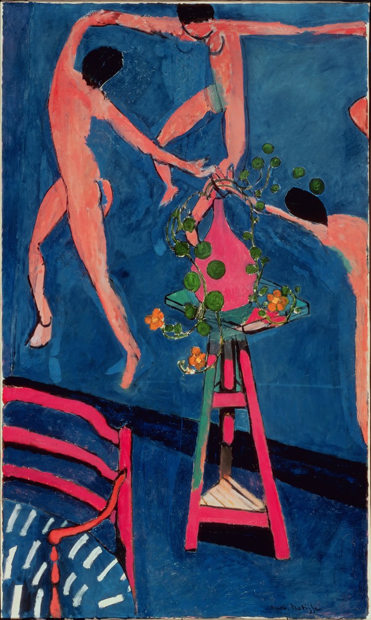Nasturtium og "La Dance" II af Henri Matisse