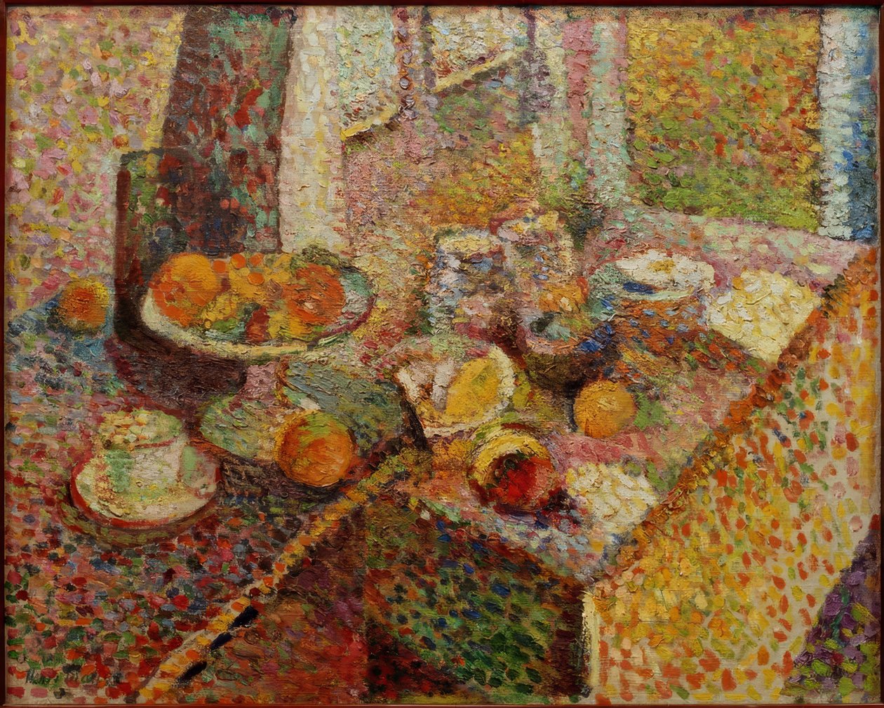 Stilleben: Buffet og bord af Henri Matisse